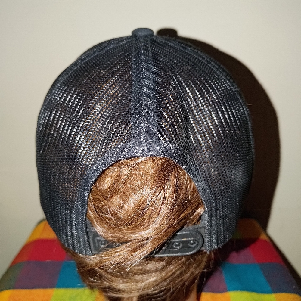 Overworked And Underlaid Stitched Patch Trucker M… - image 7